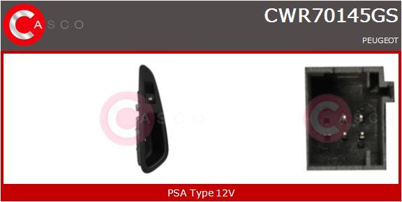 CASCO INTERRUTTORE ALZAVETRO  PSA