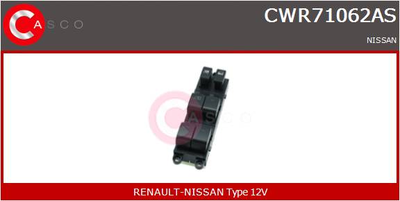 CASCO INTERRUTTORE ALZAVETRO  RENAULT_GROUP