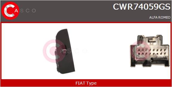 CASCO INTERRUTTORE ALZAVETRO  FCA