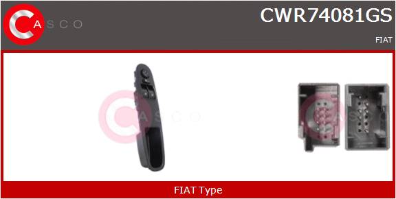 CASCO INTERRUTTORE ALZAVETRO FCA