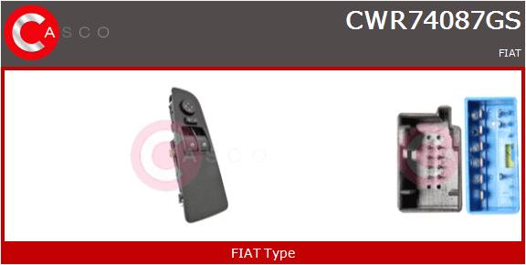 CASCO INTERRUTTORE ALZAVETRO  FCA