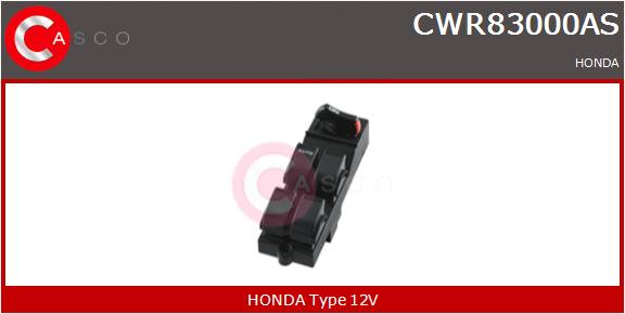 CASCO INTERRUTTORE ALZAVETRO  HONDA