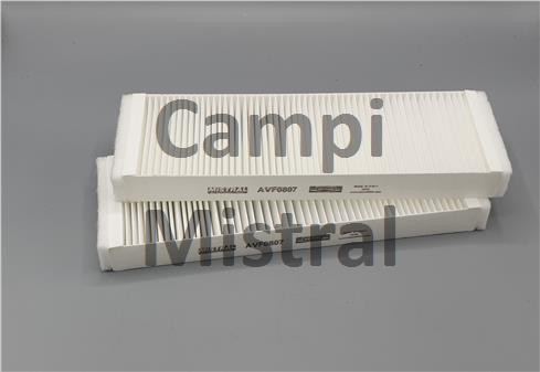 Filtro abitacolo MISTRAL AVF0807