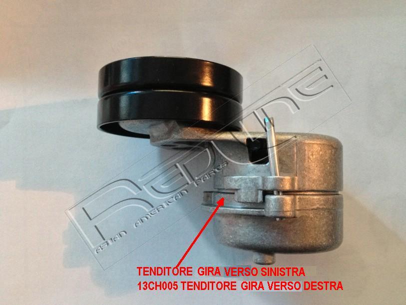 Tendicinghia, cinghia poly-v REDLINE 13CH009