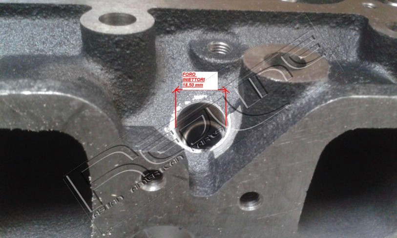 REDLINE TESTATA MOTORE