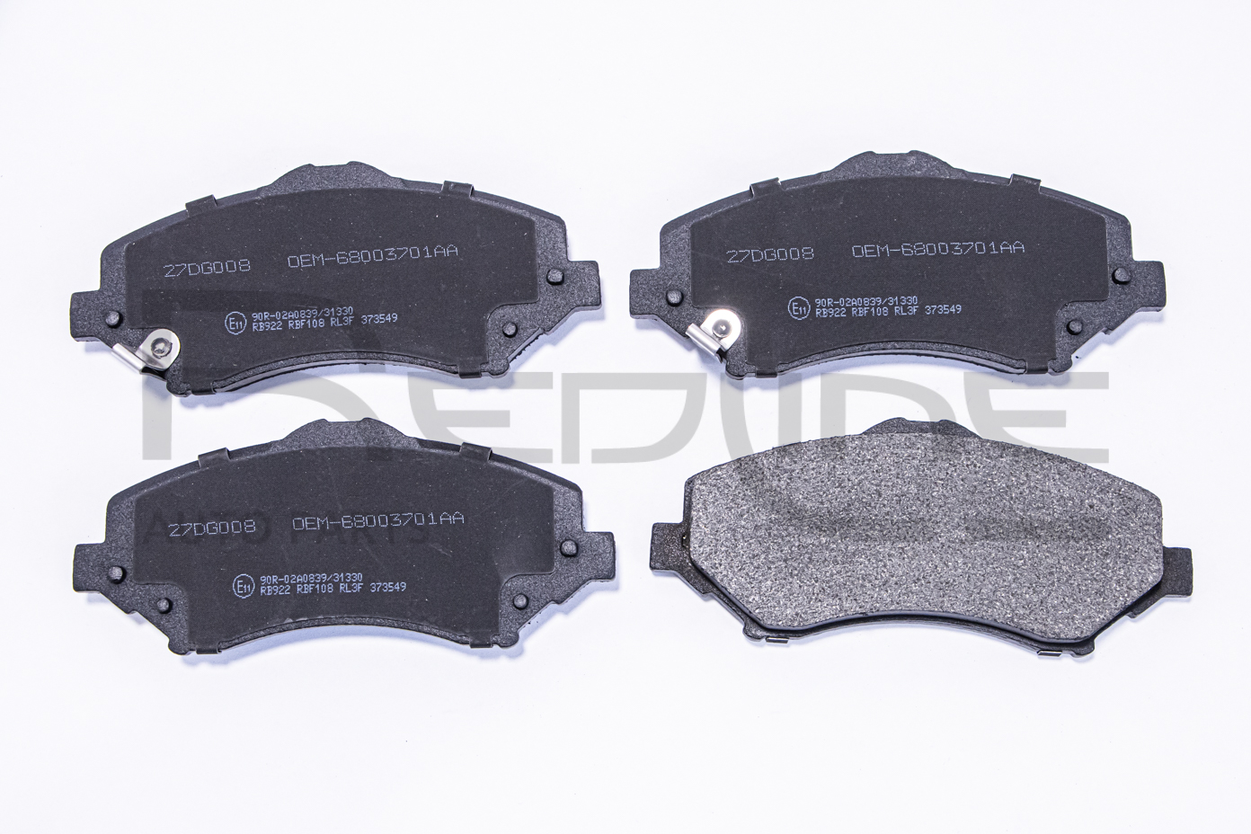 Pastiglie freno REDLINE 27DG008