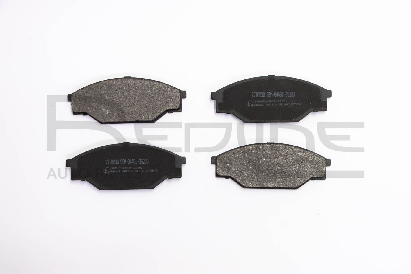 Pastiglie freno REDLINE 27TO030