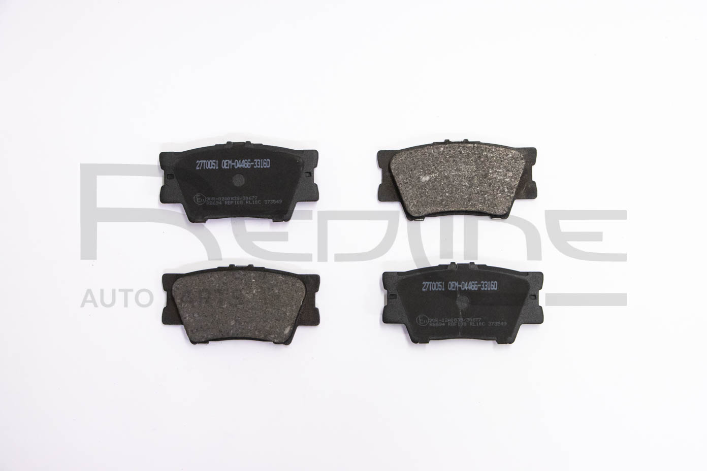Pastiglie freno REDLINE 27TO051