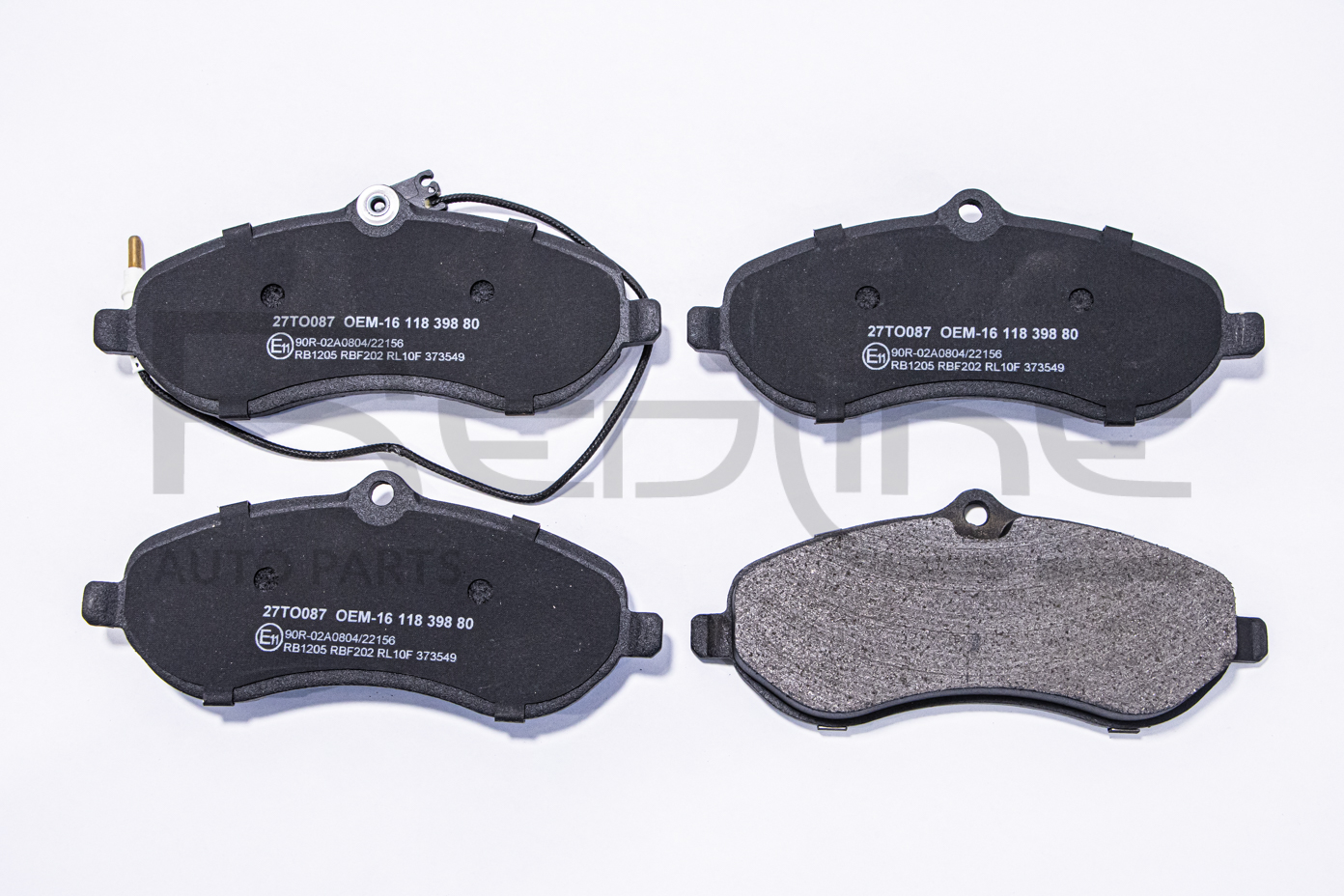 Pastiglie freno REDLINE 27TO087