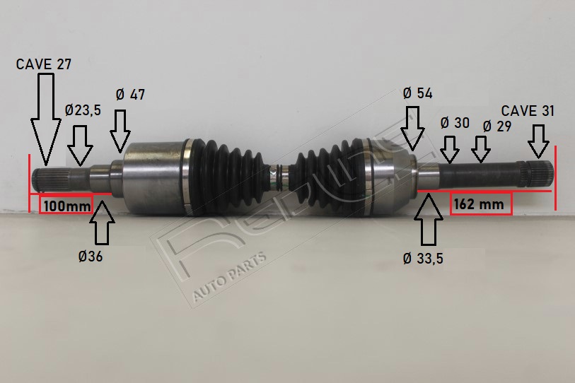 Albero motore/semiasse REDLINE 45TA005