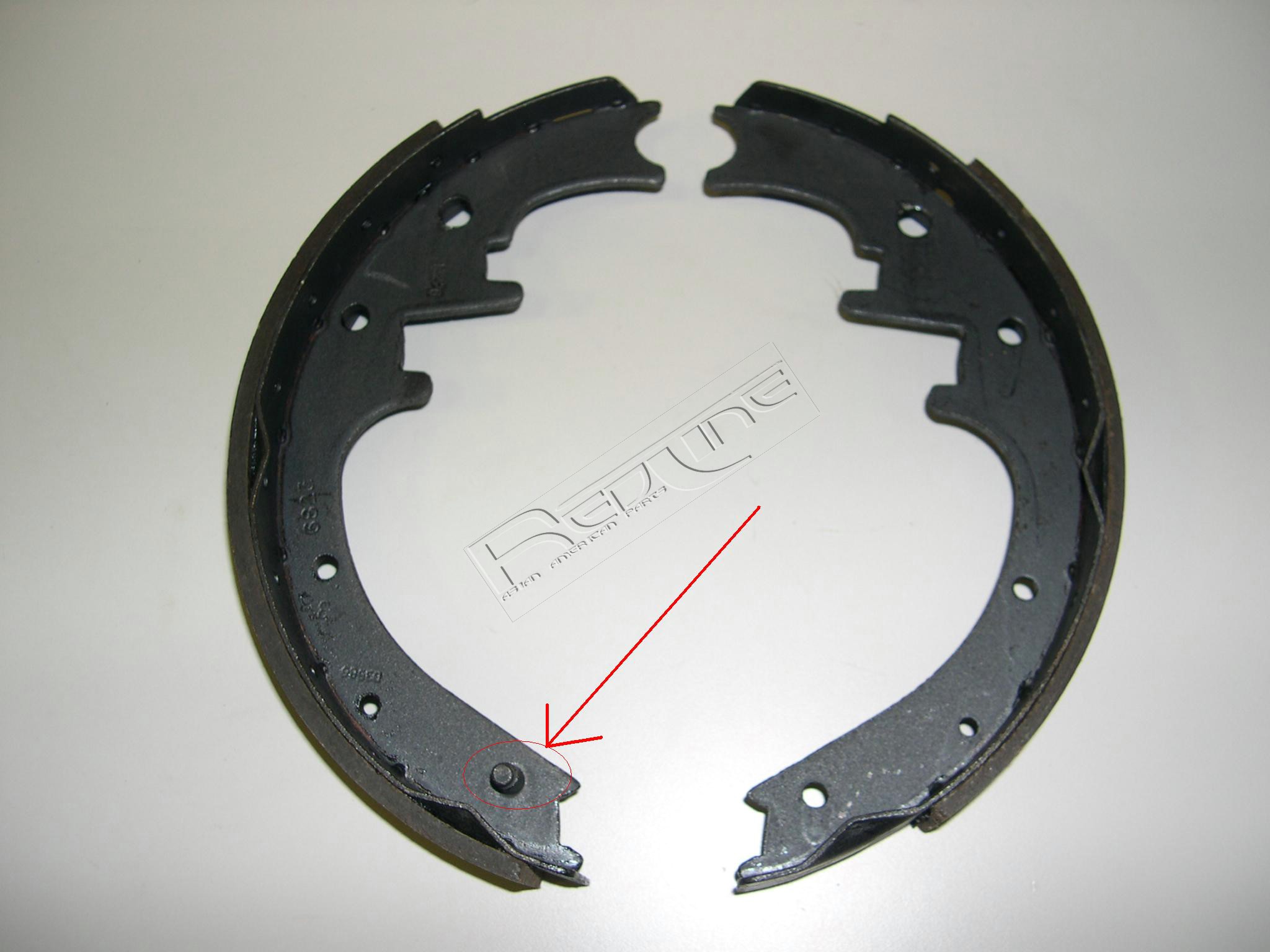 Kit ganasce freno REDLINE 47JE001