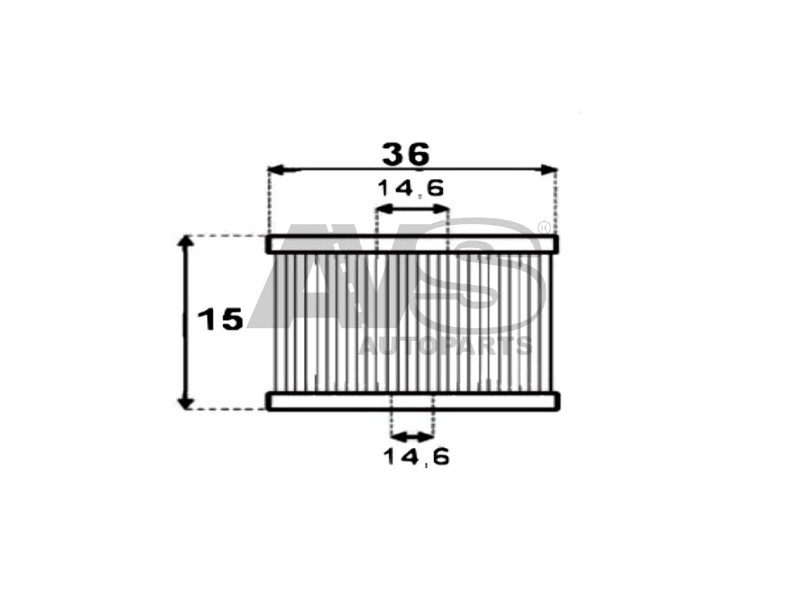 AVS F.GPL KIT CON ORING MOTORE 1.4 LPG 12-