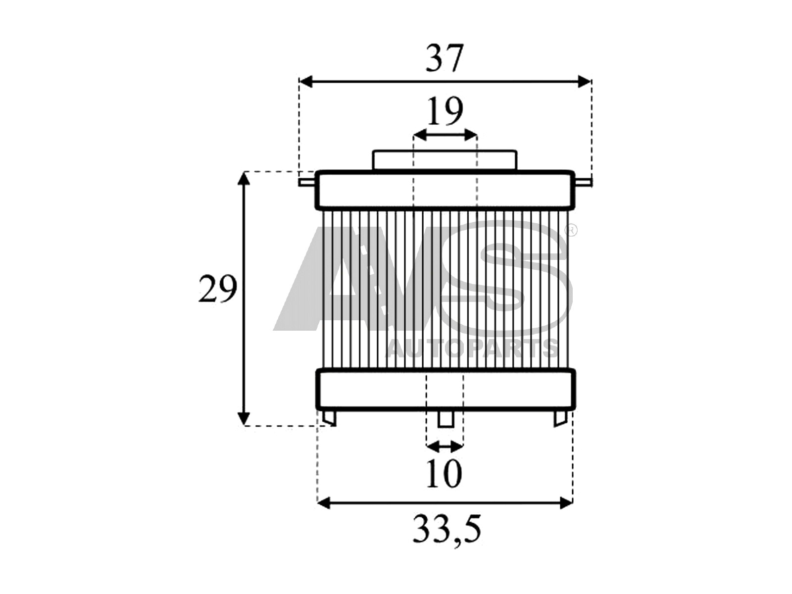 AVS F.GPL KIT G.PL CON ORING