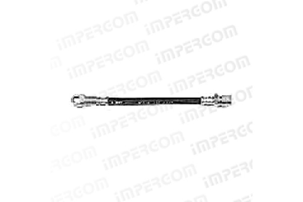 TUBO FRENO RUOTE ANTERIORI (LUNGH. M