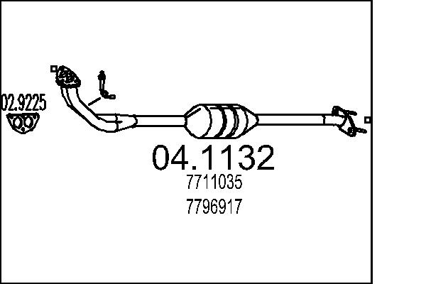 CATALIZZATORE AUTB.Y 10