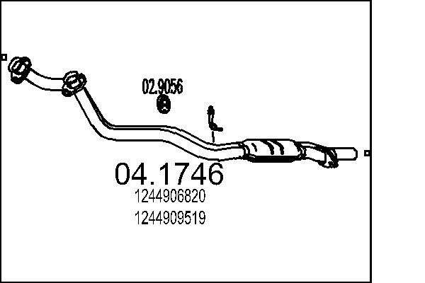 CATALIZZATORE MERC.280E
