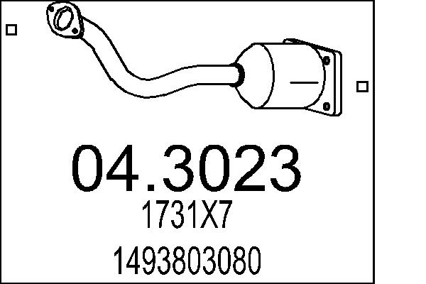 CATALIZZATORE CITR.C8 2.0 HDI