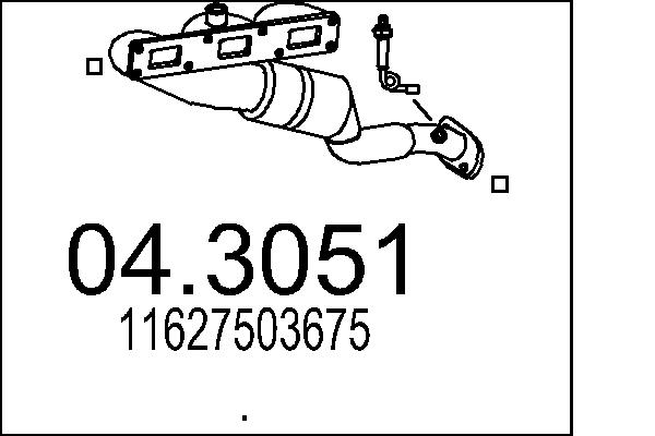 CATALIZZATORE BMW .320 2.0I
