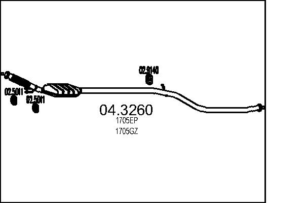 CATALIZZATORE PEUG.206 2.0 HDI (X)