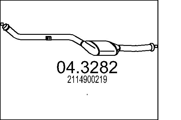 CATALIZZATORE MERC.E220 2.2 CDI