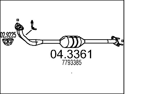 CATALIZZATORE AUTB.Y 10