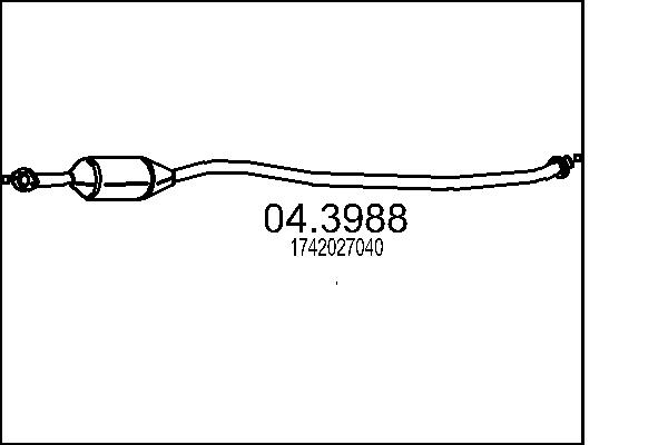CATALIZZATORE TOYO.RAV 4 2.0