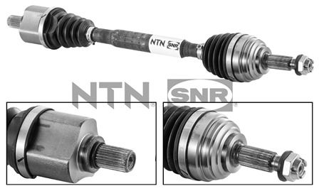 Albero motore/semiasse NTN-SNR DK55.007