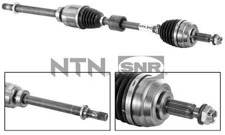 Albero motore/semiasse NTN-SNR DK55.016