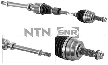 Albero motore/semiasse NTN-SNR DK55.017