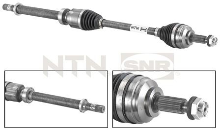 Albero motore/semiasse NTN-SNR DK55.052