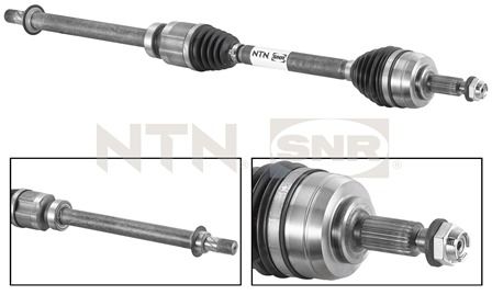 Albero motore/semiasse NTN-SNR DK55.069