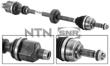 Albero motore/semiasse NTN-SNR DK55.155