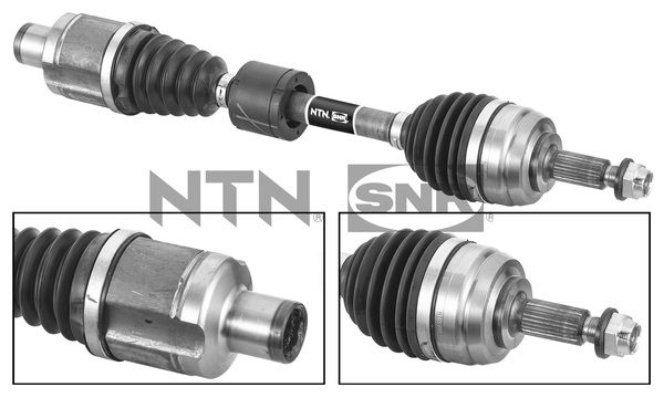 Albero motore/semiasse NTN-SNR DK55.231