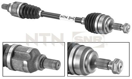 Albero motore/semiasse NTN-SNR DK66.004