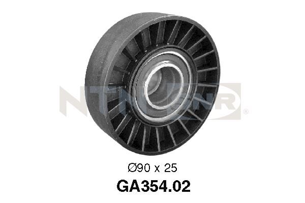 Galoppino/guidacinghia, cinghia poly-v NTN-SNR GA354.02