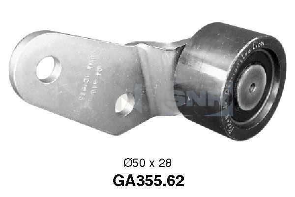 Galoppino/guidacinghia, cinghia poly-v NTN-SNR GA355.62