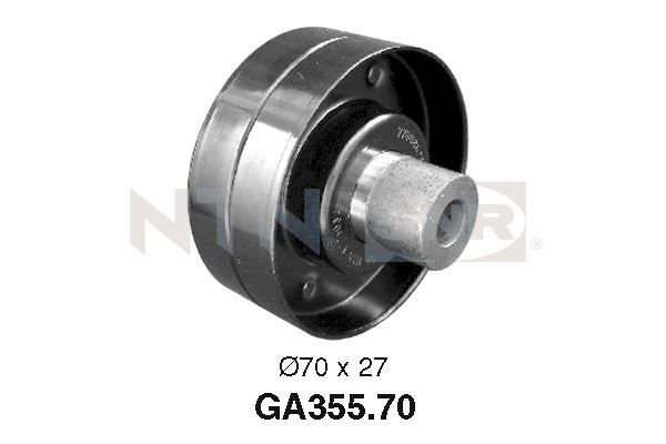 Galoppino/guidacinghia, cinghia poly-v NTN-SNR GA355.70