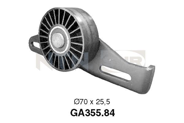 Tendicinghia, cinghia poly-v NTN-SNR GA355.84