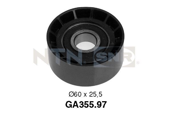 Galoppino/guidacinghia, cinghia poly-v NTN-SNR GA355.97