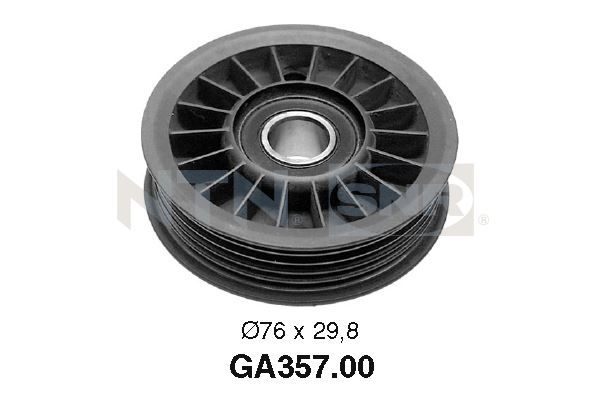 Galoppino/guidacinghia, cinghia poly-v NTN-SNR GA357.00