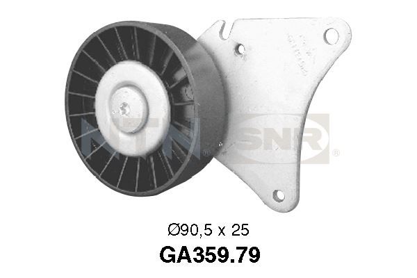 Galoppino/guidacinghia, cinghia poly-v NTN-SNR GA359.79