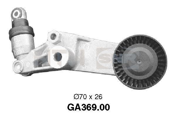 Tendicinghia, cinghia poly-v NTN-SNR GA369.00