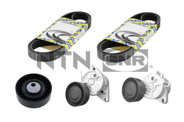 Kit cinghie poly-v NTN-SNR KA850.04