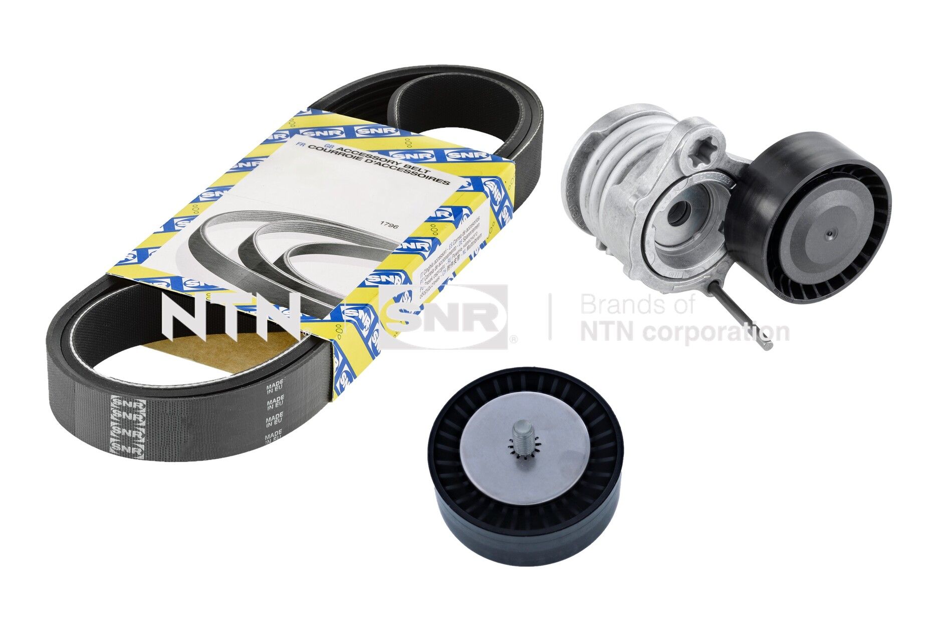 Kit cinghie poly-v NTN-SNR KA850.06