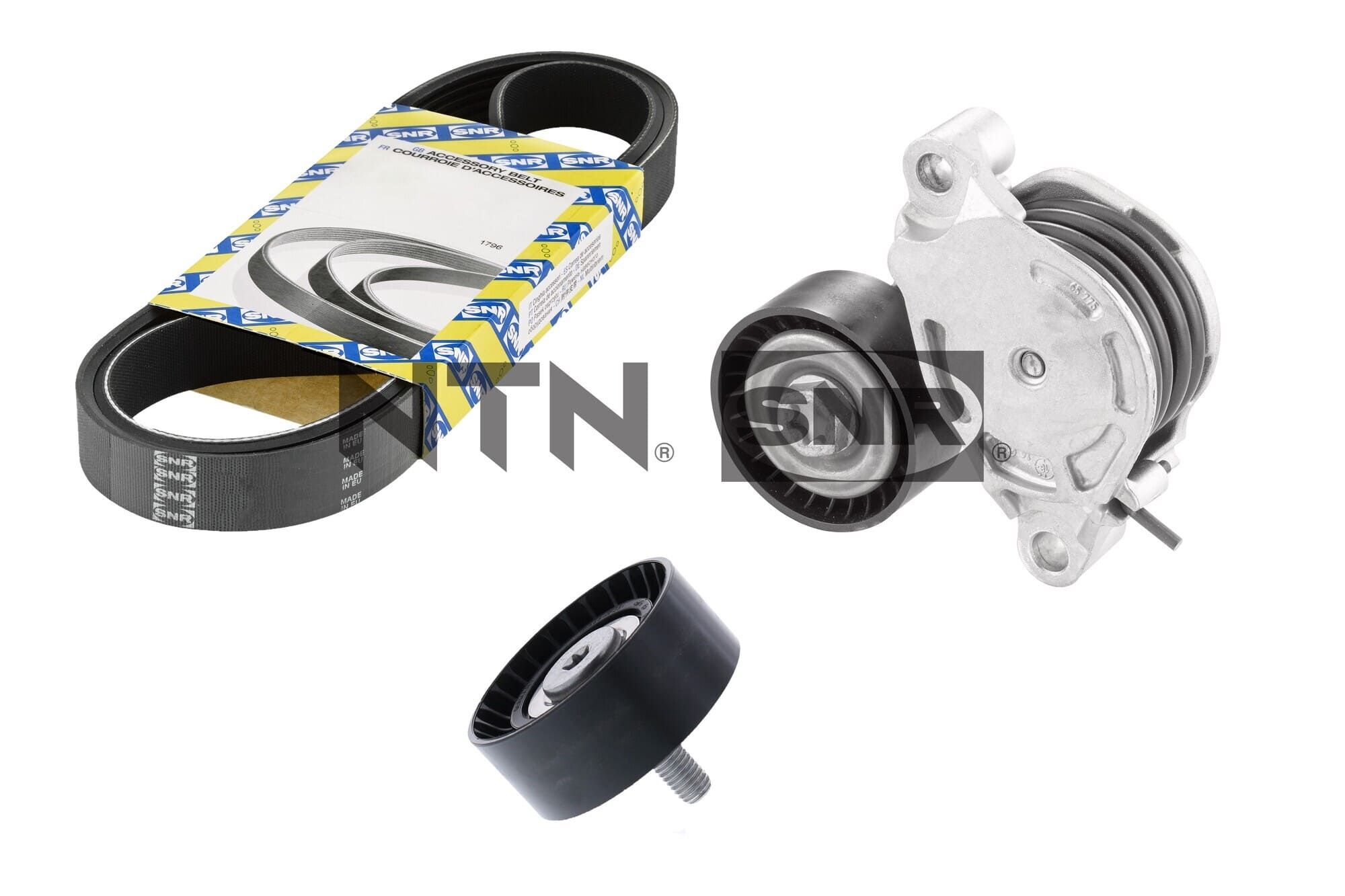 Kit cinghie poly-v NTN-SNR KA850.08