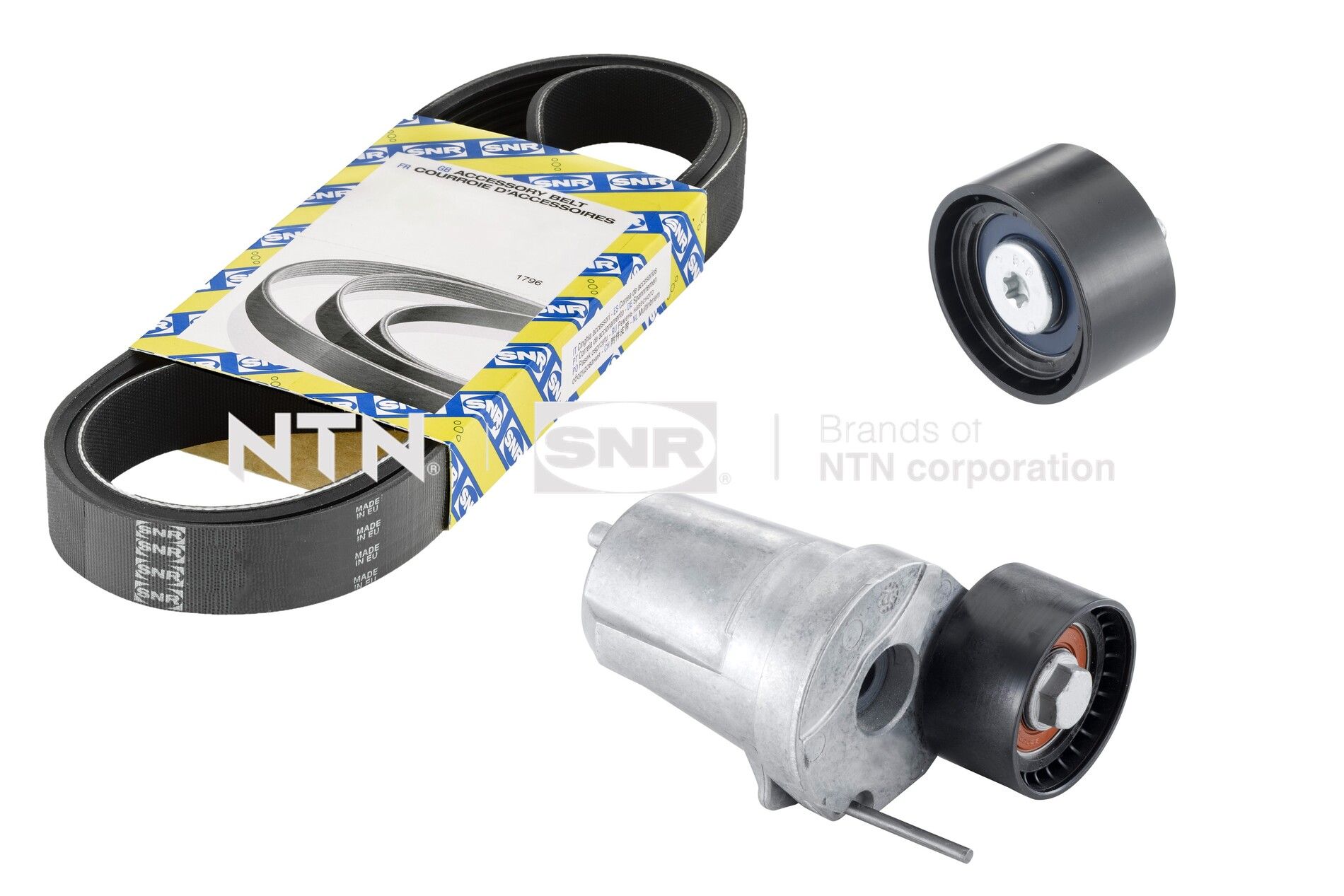 Kit cinghie poly-v NTN-SNR KA850.10
