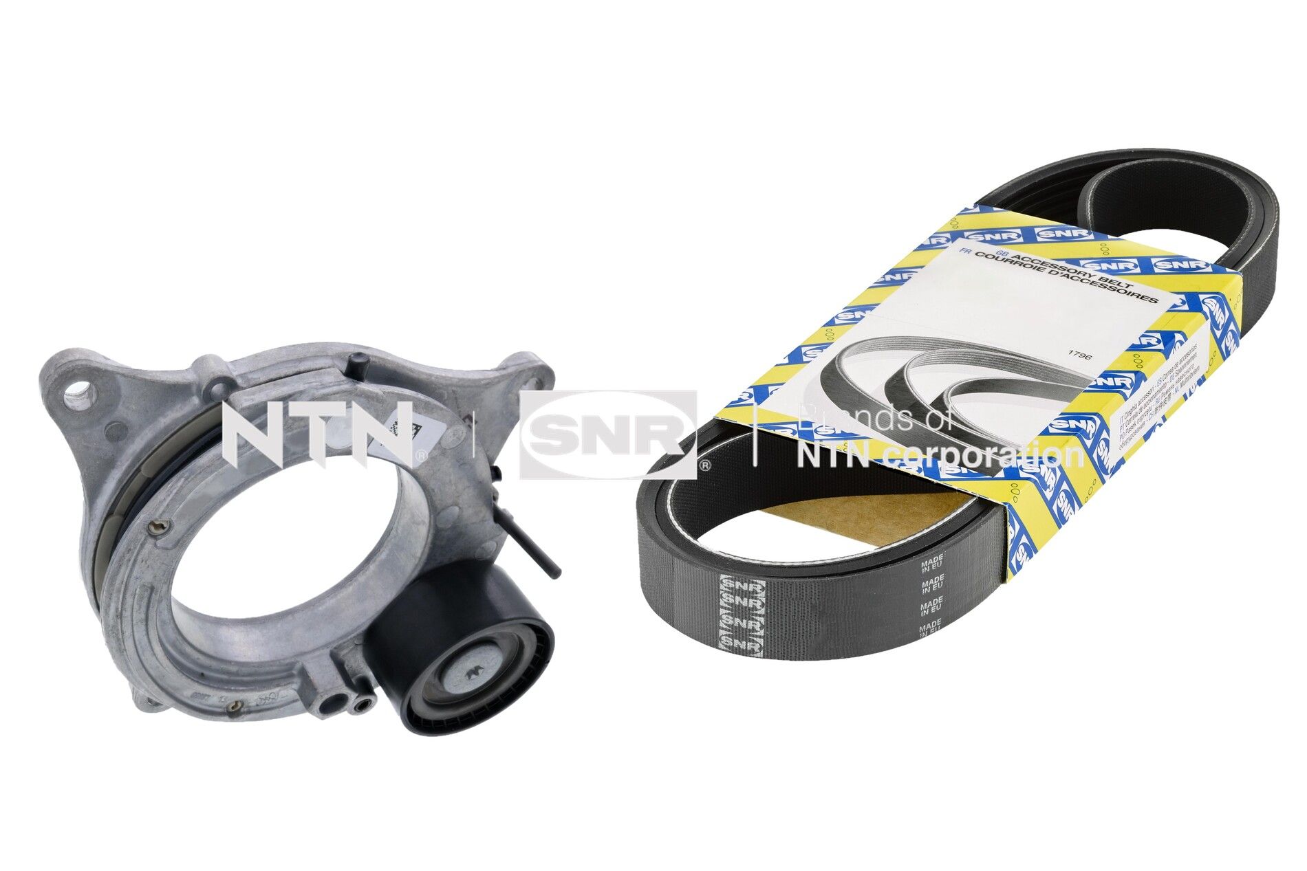 Kit cinghie poly-v NTN-SNR KA850.11