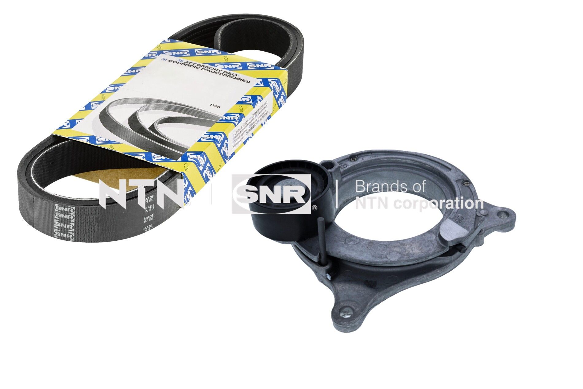 Kit cinghie poly-v NTN-SNR KA850.14
