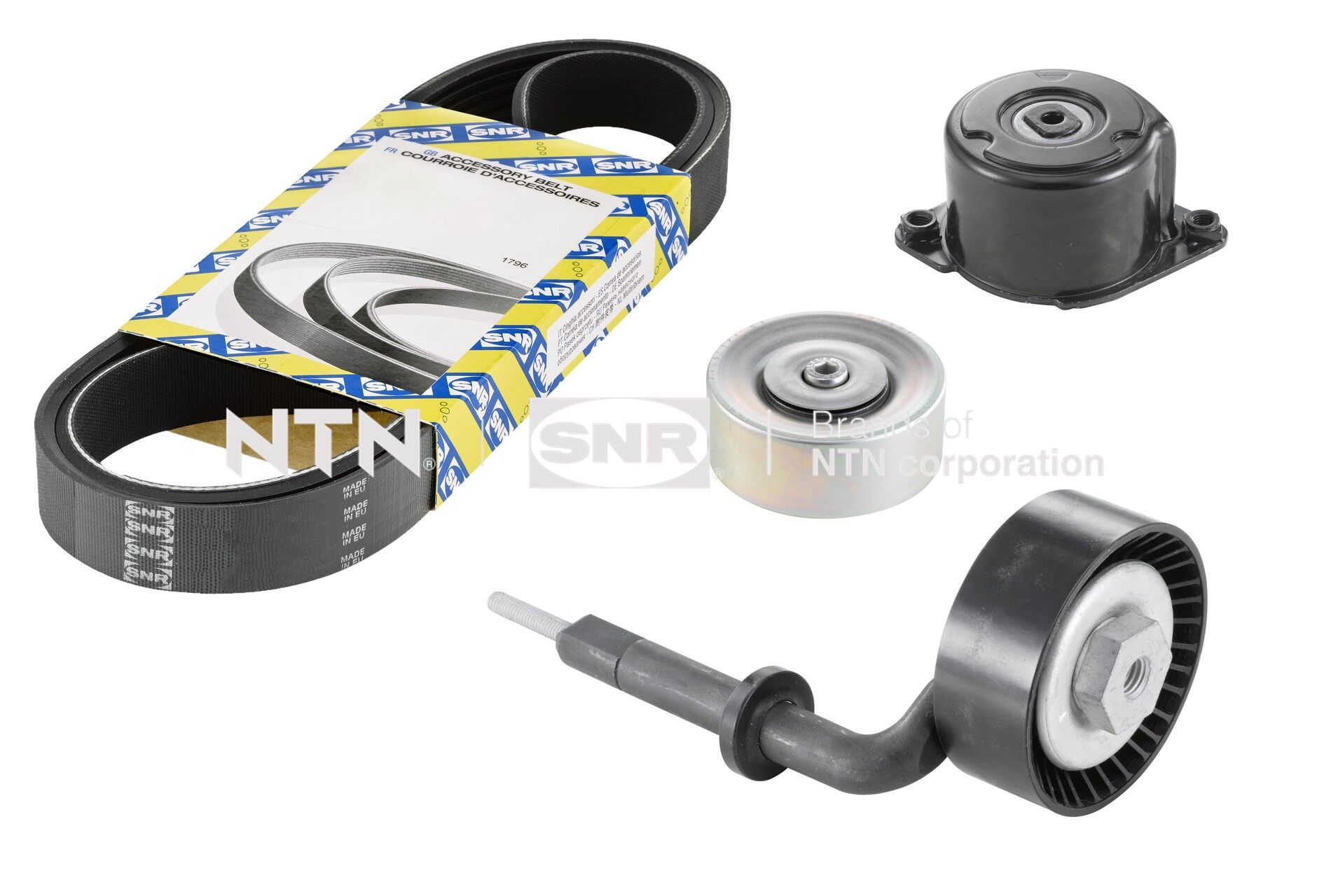 Kit cinghie poly-v NTN-SNR KA850.17