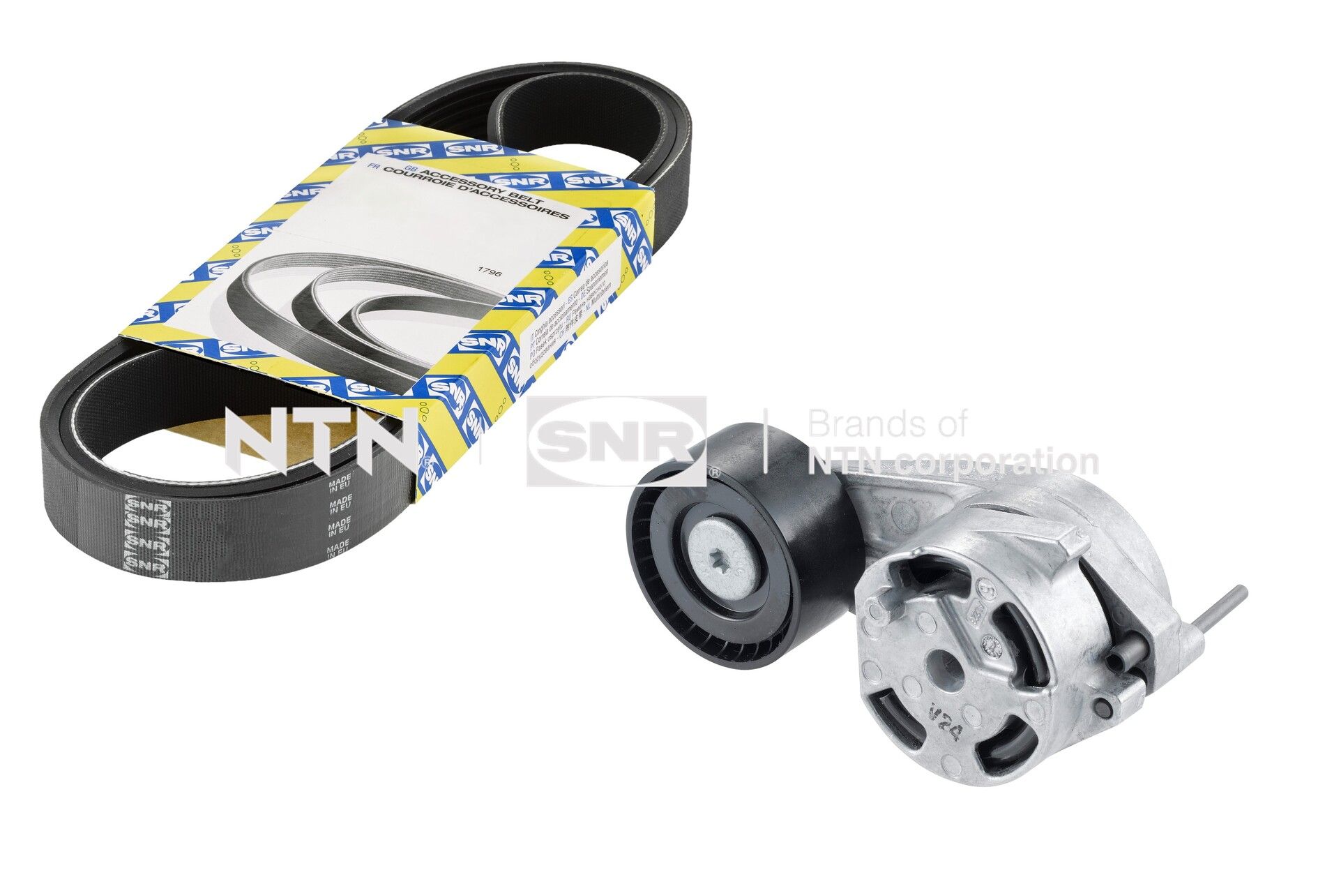 Kit cinghie poly-v NTN-SNR KA850.18